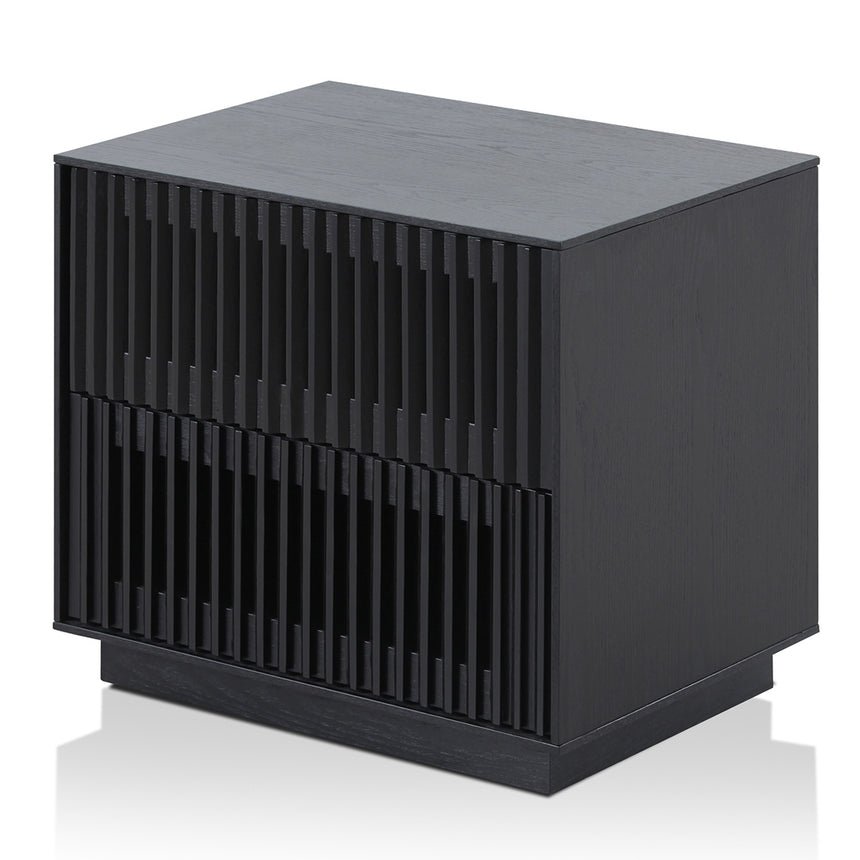 Fern Bedside Table - Black - Boho Bliss