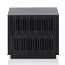 Load image into Gallery viewer, Fern Bedside Table - Black - Boho Bliss