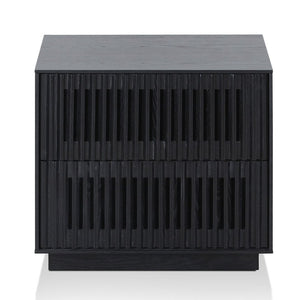 Fern Bedside Table - Black - Boho Bliss