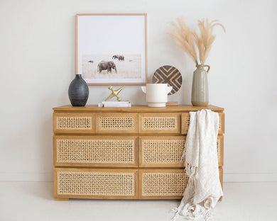 Fernando Chest of Drawers - 8 drawer - Boho Bliss