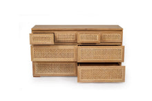 Load image into Gallery viewer, Fernando Chest of Drawers - 8 drawer - Boho Bliss