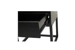 Flynn Bedside Table - Black - Boho Bliss
