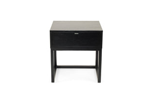 Flynn Bedside Table - Black - Boho Bliss