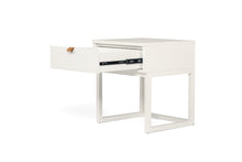 Load image into Gallery viewer, Flynn Bedside Table - White - Boho Bliss