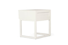 Load image into Gallery viewer, Flynn Bedside Table - White - Boho Bliss