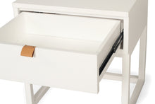 Load image into Gallery viewer, Flynn Bedside Table - White - Boho Bliss
