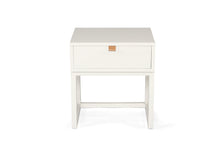 Load image into Gallery viewer, Flynn Bedside Table - White - Boho Bliss