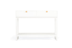 Flynn Console Table - White - Boho Bliss