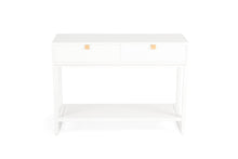 Load image into Gallery viewer, Flynn Console Table - White - Boho Bliss