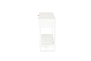 Flynn Console Table - White - Boho Bliss