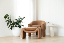 Load image into Gallery viewer, Freja Armchair - Cognac - Boho Bliss