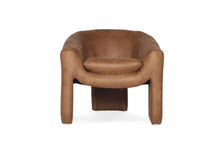 Load image into Gallery viewer, Freja Armchair - Cognac - Boho Bliss