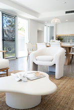 Load image into Gallery viewer, Freja Armchair - Linen - Boho Bliss