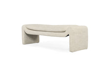 Load image into Gallery viewer, Freja Bench - Linen - Boho Bliss
