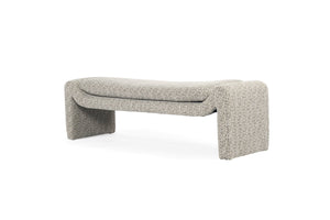 Freja Bench - Mottled Taupe - Boho Bliss