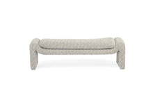Load image into Gallery viewer, Freja Bench - Mottled Taupe - Boho Bliss