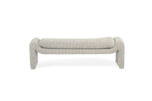 Freja Bench - Mottled Taupe - Boho Bliss