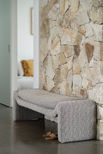 Load image into Gallery viewer, Freja Bench - Mottled Taupe - Boho Bliss