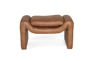 Freja Ottoman - Cognac - Boho Bliss