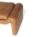 Load image into Gallery viewer, Freja Ottoman - Cognac - Boho Bliss