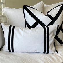 Load image into Gallery viewer, Fremantle Cushion Cover - Black - Boho Bliss