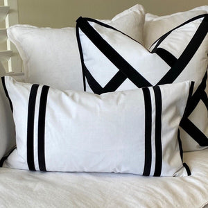 Fremantle Cushion Cover - Black - Boho Bliss