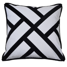 Load image into Gallery viewer, Fremantle Cushion Cover - Black - Boho Bliss