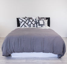 Load image into Gallery viewer, Fremantle Cushion Cover - Grey - Boho Bliss