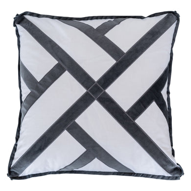 Fremantle Cushion Cover - Grey - Boho Bliss