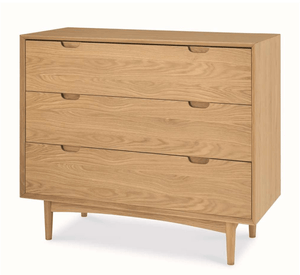 Freya 3 Drawer Chest - Natural - Boho Bliss