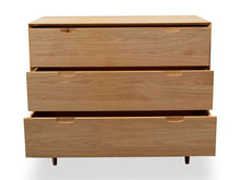 Load image into Gallery viewer, Freya 3 Drawer Chest - Natural - Boho Bliss