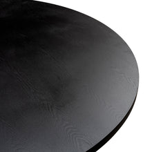 Load image into Gallery viewer, Galu Round Dining Table 1.2m - Black - Boho Bliss