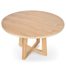 Load image into Gallery viewer, Galu Round Dining Table 1.2m - Natural - Boho Bliss
