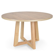 Load image into Gallery viewer, Galu Round Dining Table 1.2m - Natural - Boho Bliss