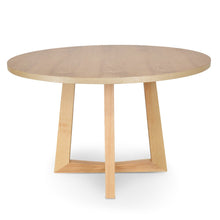 Load image into Gallery viewer, Galu Round Dining Table 1.2m - Natural - Boho Bliss