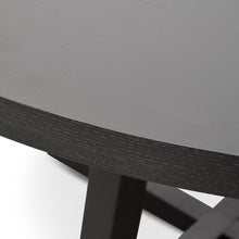 Load image into Gallery viewer, Galu Round Dining Table 1.5m - Black - Boho Bliss