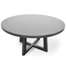 Load image into Gallery viewer, Galu Round Dining Table 1.5m - Black - Boho Bliss