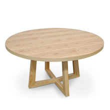 Load image into Gallery viewer, Galu Round Dining Table 1.5m - Natural - Boho Bliss