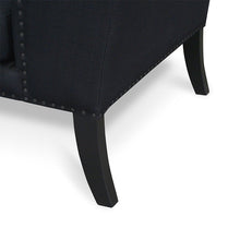 Load image into Gallery viewer, Grane Lounge Chair - Black - Boho Bliss
