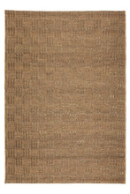 Load image into Gallery viewer, Grid Natural Rug 200x300 - Khaki - Boho Bliss