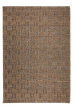 Load image into Gallery viewer, Grid Natural Rug 276x365 - Ink - Boho Bliss