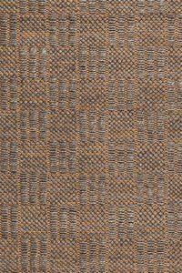 Grid Natural Rug 305x430 - Ink - Boho Bliss