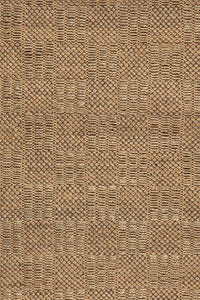 Grid Natural Rug 305x430 - Khaki - Boho Bliss
