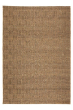Load image into Gallery viewer, Grid Natural Rug 305x430 - Khaki - Boho Bliss