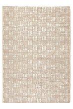 Load image into Gallery viewer, Grid Natural Rug 305x430 - Stone - Boho Bliss