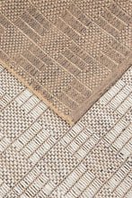 Load image into Gallery viewer, Grid Natural Rug 305x430 - Stone - Boho Bliss