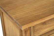 Load image into Gallery viewer, Hamilton 3 Drawer Bedside Table 70cm - Weathered Oak - Boho Bliss