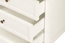 Load image into Gallery viewer, Hamilton 3 Drawer Bedside Table 70cm - White - Boho Bliss