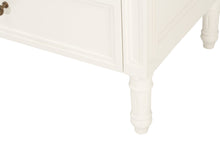 Load image into Gallery viewer, Hamilton 3 Drawer Bedside Table 70cm - White - Boho Bliss