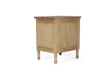 Load image into Gallery viewer, Hamilton Bedside Table - 3 Drawer Natural - Boho Bliss